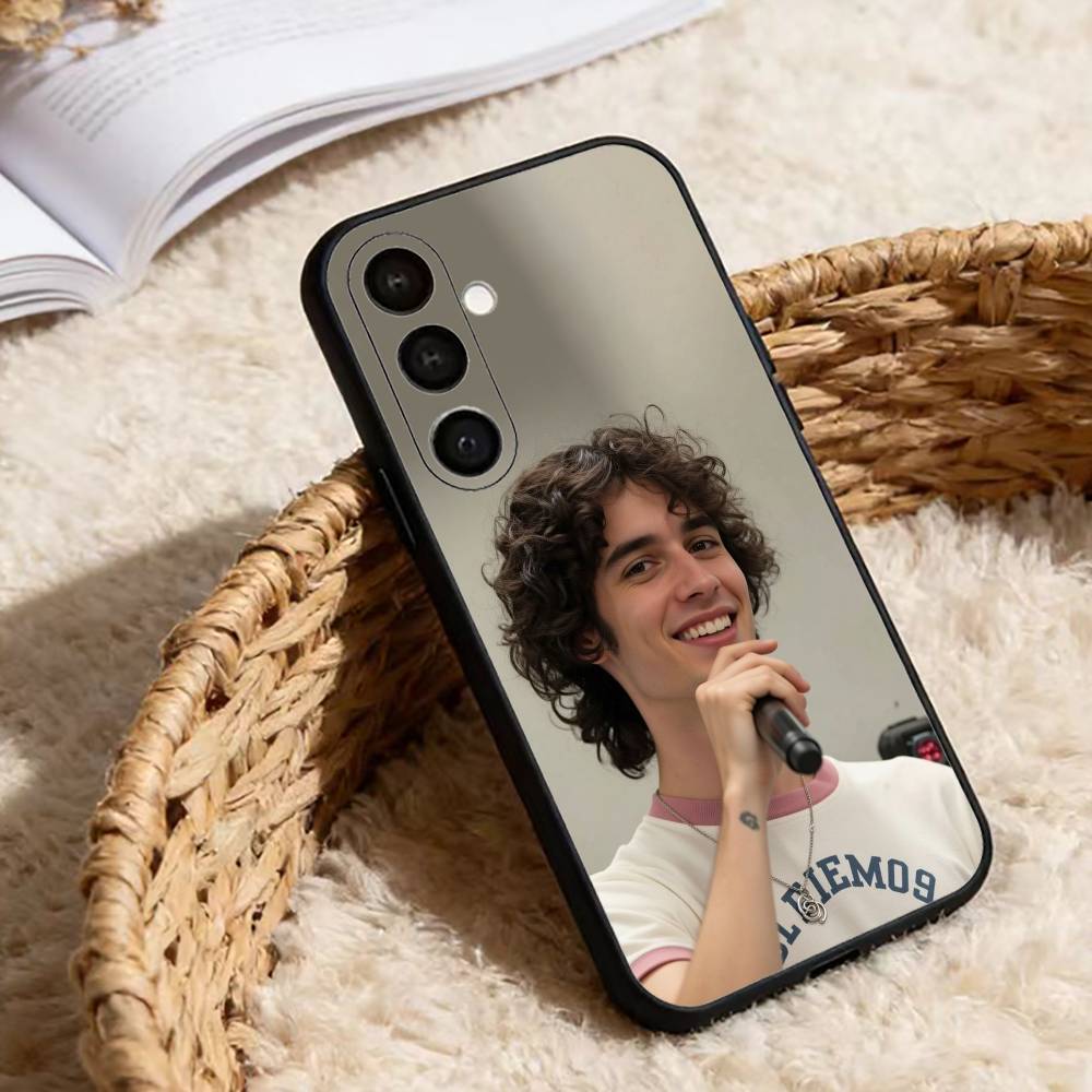 Singer Sombr Perforing Phone Case For Samsung Galaxy A20,21s,22,31,32,52,53,72,73,80,91 Soft Black Shell