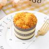 6pcs Fake Cake Simulated Bread Artificial Dessert Ornament Photography Props Home Christmas Decoration Window Display