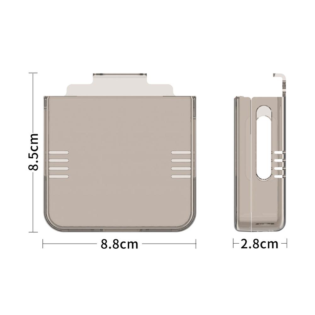 Transparent PC Hard Case for Miyoo Flip V2/Miyoo Flip Shockproof Scratch-Resistant Non-Slip Premium Ultra-Clear Protective Cover