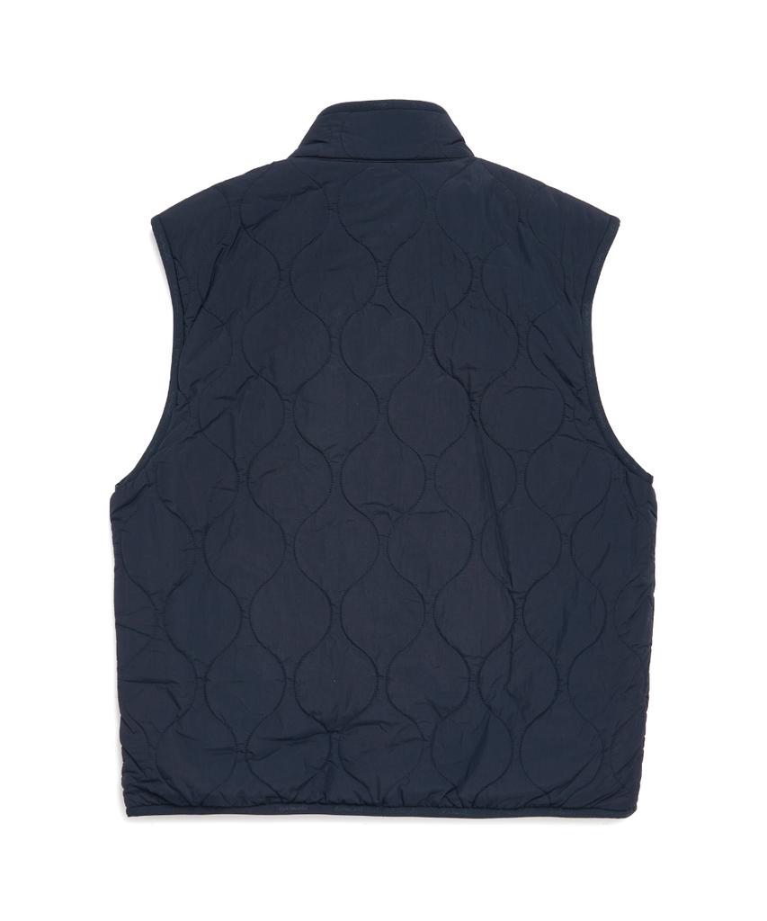 Mark Gonzales Reversible Lightweight Padded (Fleece) Vest - Navy