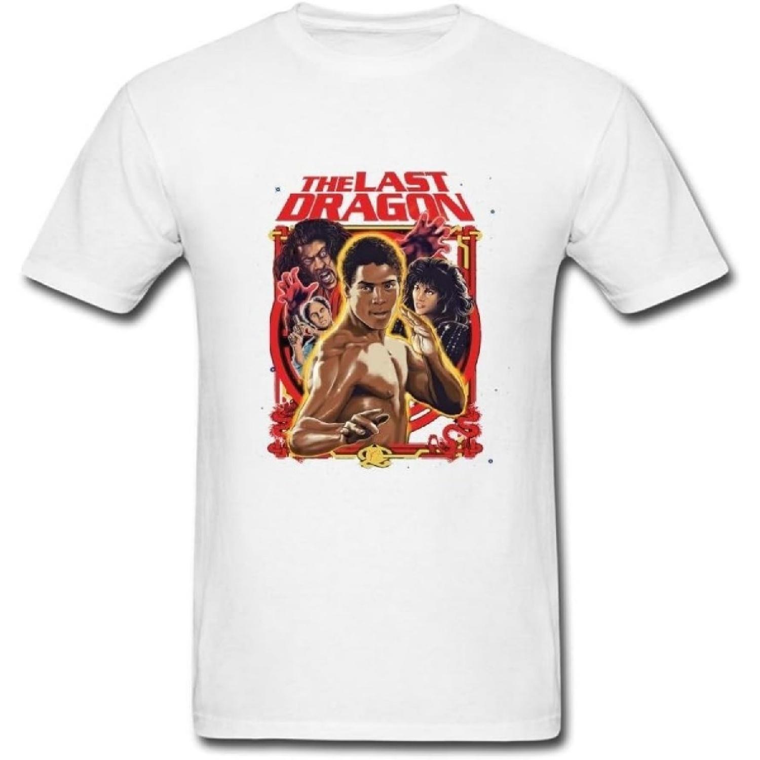 JuDian The Last Dragon Poster T Shirt for Men S