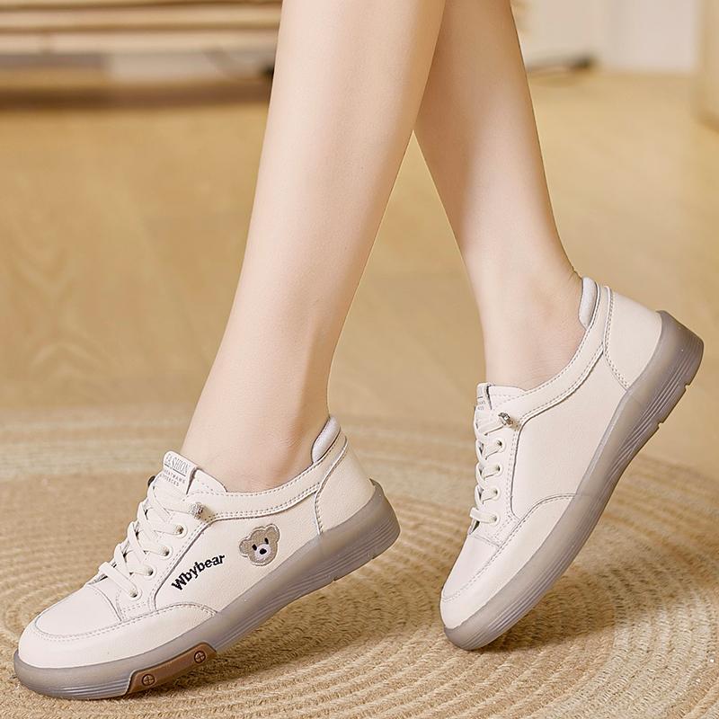 New spring soft-soled beef tendon single shoes flat-soled casual