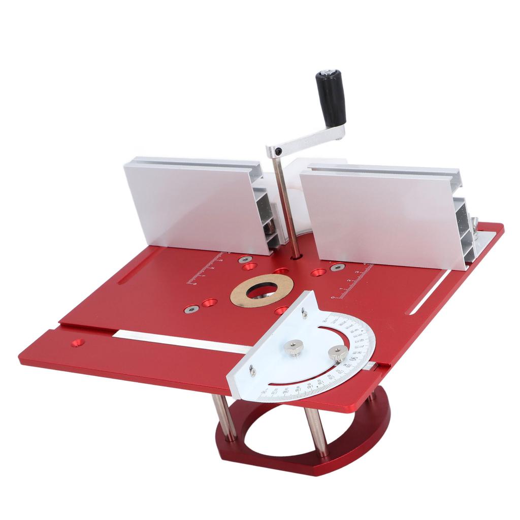 Router Lift Base Aluminum Alloy Height Manual Router Table Lift System for Woodworking Machinery
