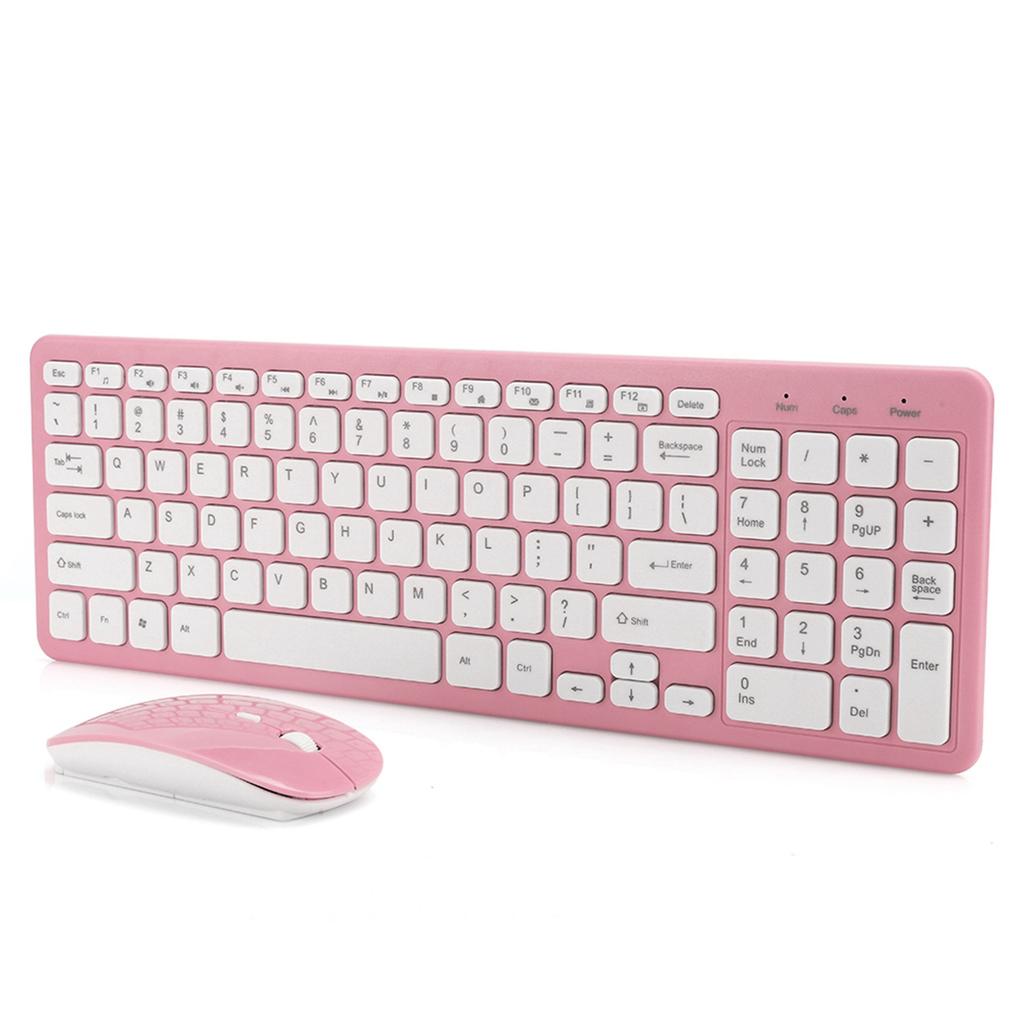 Wireless Mouse Keyboard Set   Gaming for Notebook Computer 3‑Speed   Receiver