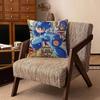 Game Megamans   Trendystyle decorative throw pillow cover insert not included fauxembroidery design RRockman