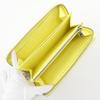 LOUIS VUITTON Zippy wallet Purse M83104 Kussan Smiley Yellow yellow lambskin Women Used