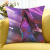 Music Singer Llola Indigo Various Sizes Square Pillow Case For Car Home Bedchamber Decor