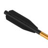 6Pcs   Arrows Double Screw Fixing Aluminum Alloy Shooting Bow Arrows Archery Accessory 6.75in