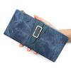 Pu Leather Ladies Wallet With Multicard Slots And Zipper Coin Pocket For Daily Use