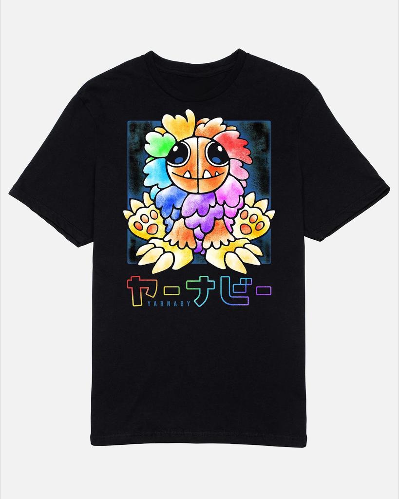 Yarnaby Kanji T-Shirt Mohn Spielzeit T-Shirt 2026 Sommer Neu Jungen T-Shirt Unisex Kleidung und Damenkleidung T-Shirt