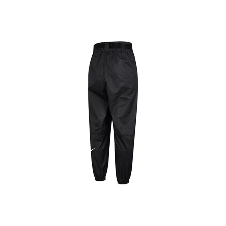 Nike Color Block Logo Pocket Sports Long Pants Women Bottoms Black DB3867-010