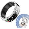 Touch Screen Smart Ring for Men Women, 2024 New Fitness Ring with Heart Rate Monitor Sleep Monitor Step Blood Oxygen Tracker,Remote Photography,IP68