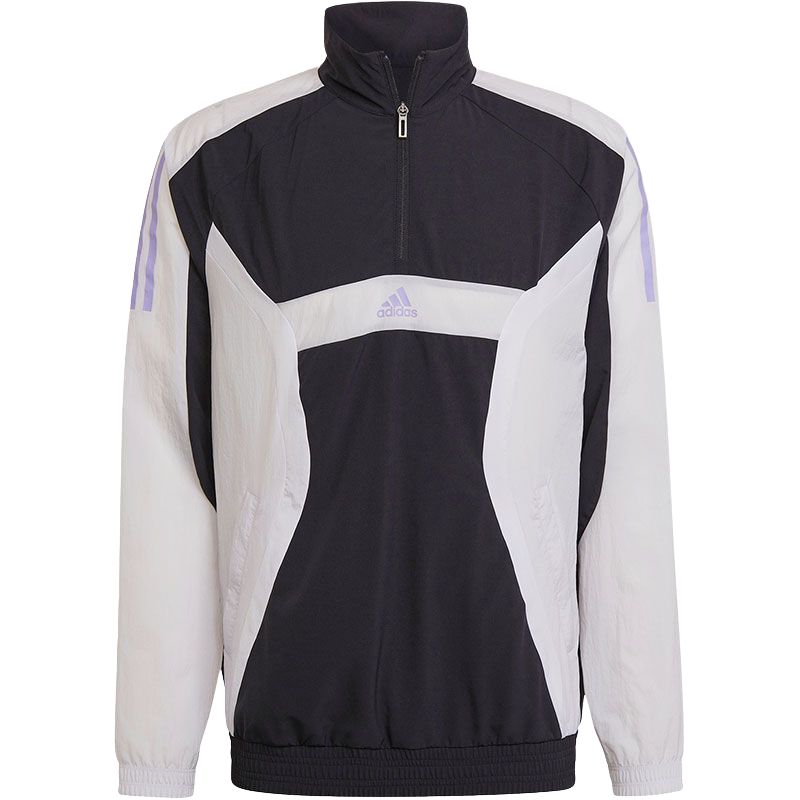 

Adidas Aeroready Training 14 Fashionable Simple Versatile Long Sleeve Jacket Men Jacket Black Symbol-Grey HS8799 M