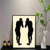 Casual Polar Bear 17 Poster Wall Art Print Poster Decorative Mural Modern Home Decor Birthday Gift Unframed Canvas Garage Room