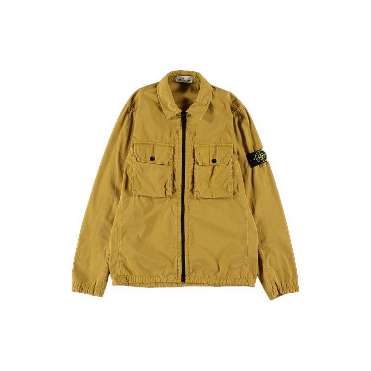 

Stone Island FW21 Logo Shirt Jacket Men Jackets Yellow 7515113WN-V0198 L