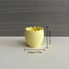 4 Pezzi Mini Fioriera a Forma di Uovo Fioriera per Piante Succulente Ornamento da Tavolo Fioriera in Plastica Decorazione per la Casa Decorazione di Pasqua