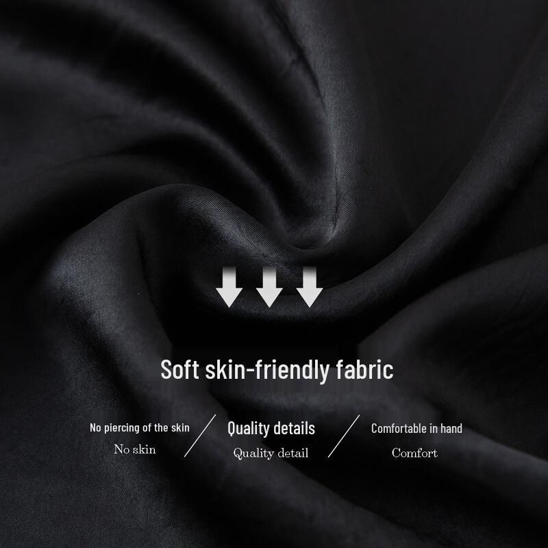 Demana Silky 100% Acetate A-line Midi Skirt