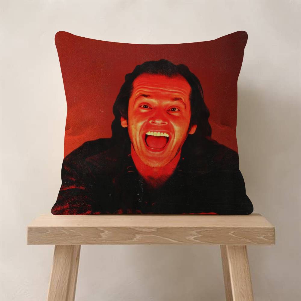 Horror Movies The Shinings  Cushion Cover Pillowcase Upholstery Sofa Throw Pillow Home Decor Pillowcas