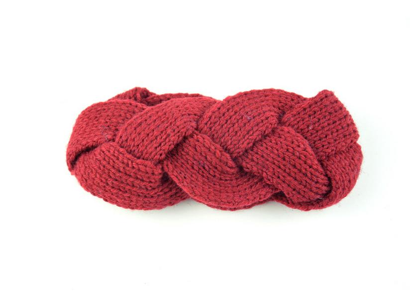 Handmade Woolen Cable Knit Headband Ear Warmer - European, American, Korean Style for Autumn/Winter