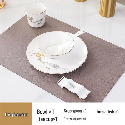 Elegantes chinesisches Keramik-Geschirrset
