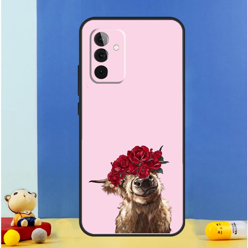 Süße Schottische Hochlandrind-Hülle Für Samsung Galaxy A56 A52 A53 A16 A26 A36 A55 A35 A15 A32 A12 A33 A13 A14 A34 A54 A17