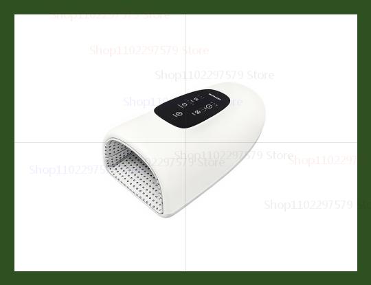 

Домашний массажер для пальцев и кистей рук для запястий, ладоней, онемения, облегчения боли, горячий компресс, акупунктурная терапия, уход за руками, подарок для расслабления белый