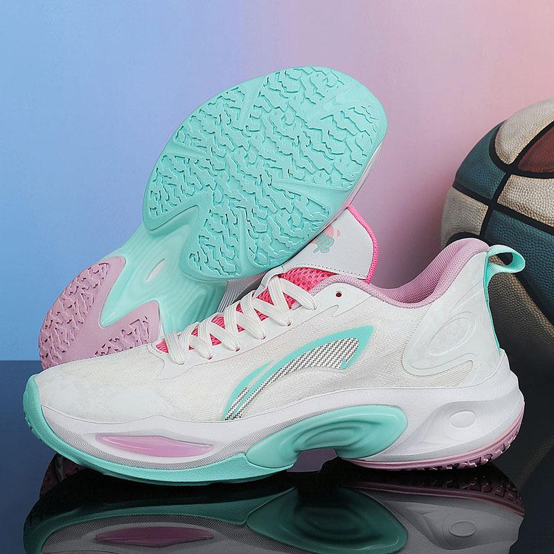 

Ultra-light Summer New Basketball Shoes Breathable Non-slip Rebound Gripping Wear-resistant Low-top Running Sports Shoes for Men and Women 37