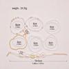 Bohemian Beach Multilayer Metal Starfish Pendant Bracelets For Women Men Trendy Sea Star Rice Beaded Bangles Vacation Jewelry