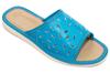 Blue Women's Slippers, Comfortable Home Slippers, Women's Flip-flops 40
