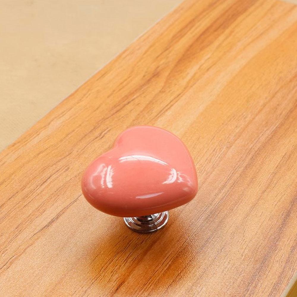 4pcs Heart Shape Toilet Presser Love Toilet Press Button Bathroom Water Tank Buttons Push Switch Bathing Room Decor Nail Protect