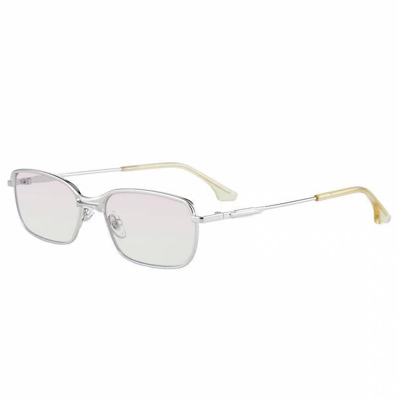 Korean Style Spicy Girl Ultra-Light Metal Frame Sunglasses