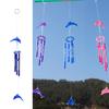 Dolphin Creative Crystal 4 metalowe rurki Windchime Wind Chime Home Decor
