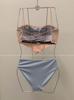 Women's Sexy Spaghetti Strap Split Swimsuit - Body-hugging Belly Covering Resort Wear