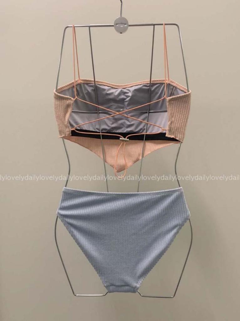 Women's Sexy Spaghetti Strap Split Swimsuit - Body-hugging Belly Covering Resort Wear