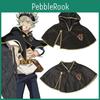 Cloak Black Asta Headband Clover Anime Cosplay Costume