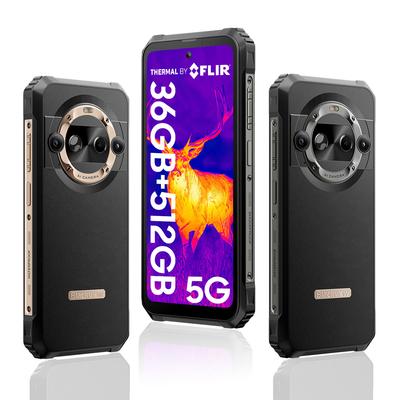 Teléfono Móvil Resistente Blackview BL9000 Pro 5G Reacondicionado 24GB 512GB 6.78" 2.4K FHD+ Teléfono Móvil 50MP 8800mAh