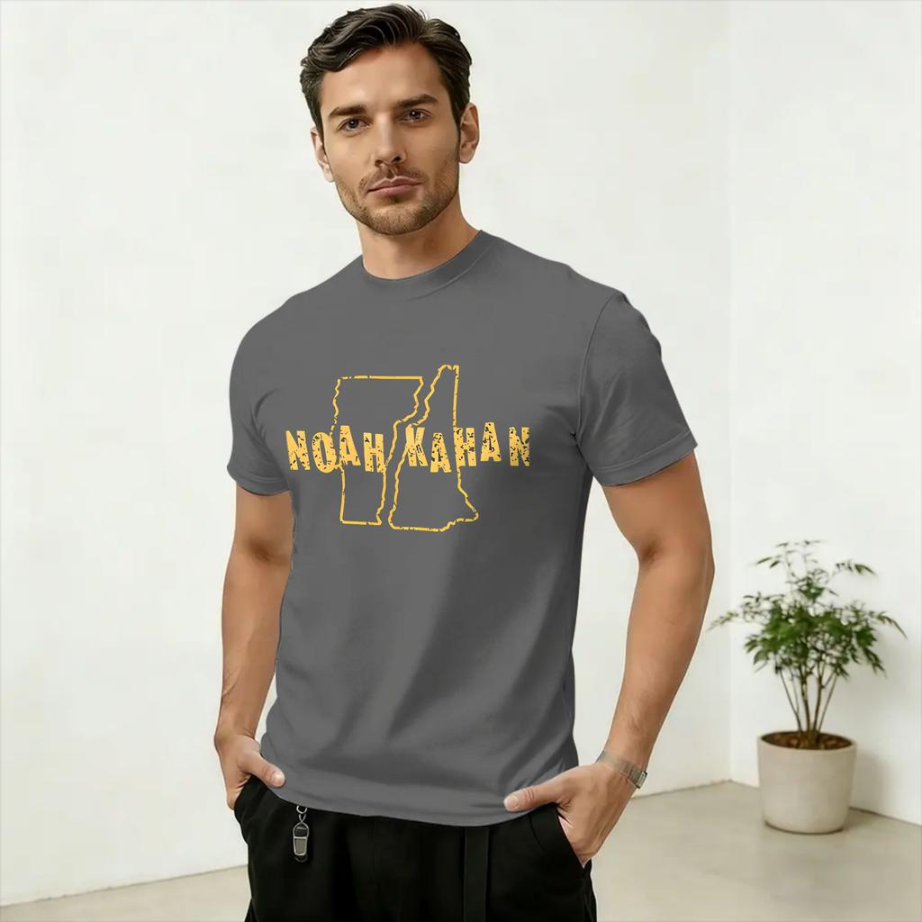 Noahs Kahans Art Bootleg Merch TShirt Summer Cotton T Shirts For Unisexs Trendy Cool Pattern Tshirt Short Sleeve Aesthetic Tees