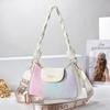 Neue Niedliche und Süße Handtasche Damen Achsel Kleine Quadratische Tasche mit Bedruckten Weiblichen Schultertaschen für Mädchen Umhängetasche