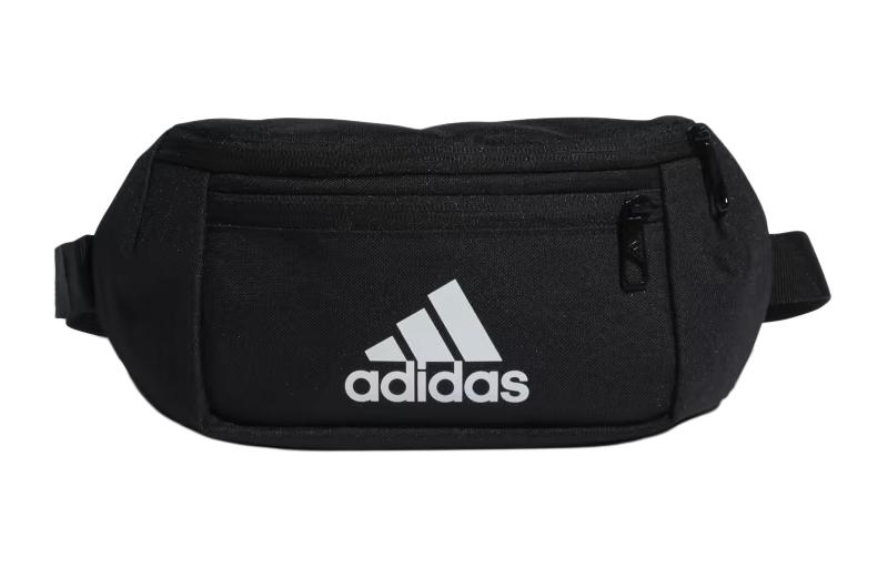 Adidas Polyester Shoulder Bag, Crossbody Bag, Sling Bag, Fanny Pack Unisex Black FN0890
