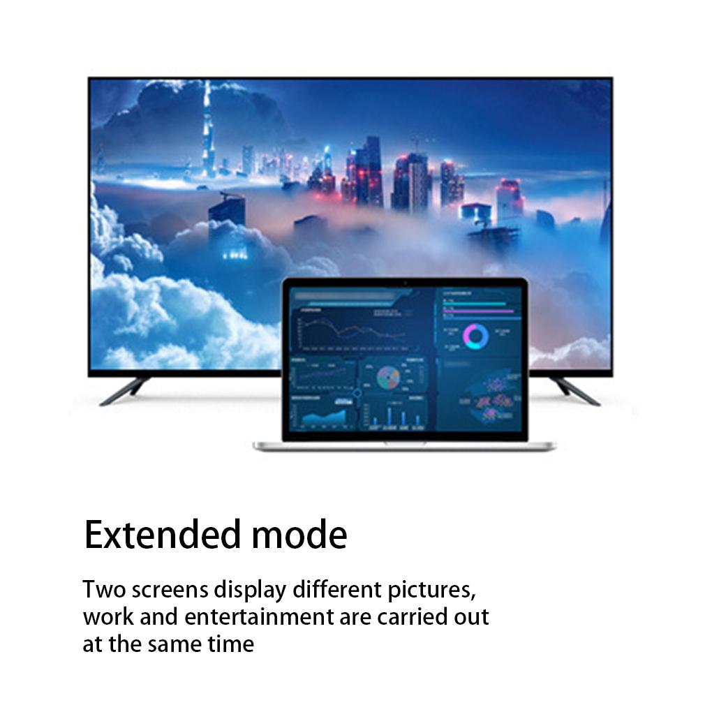 Laptop Displayport Adaptor Home Office Hotel Portable 4K 120/144Hz 8K 2K High Resolution Converter Conversion Connection