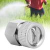 G1/4 Copper Chromeplated Single Sprayer Head Spray Misting Nozzle for Farmland Fruit TreeStraight