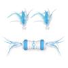 Natural Feathers for Interactive Cat Toy, Durable Furry Accessories for Lasting Cat Entertainment
