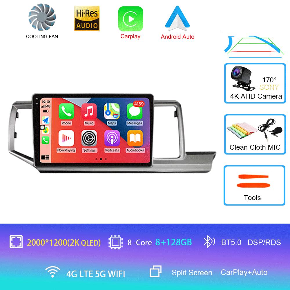 Android 14 Car Radio For Honda Stepwgn 2009-2013-2015 Multimedia Video Player Stereo Navigation GPS Carplay Android Auto WIFI