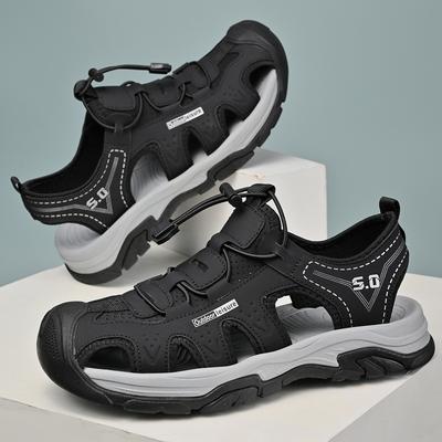Fashion Quick Dry Wading Aqua Shoes Anti-collision Toe Summer Men Sandals Non-Slip Casual Shoes Outdoor Male Beach Shoes Roman Sneakers