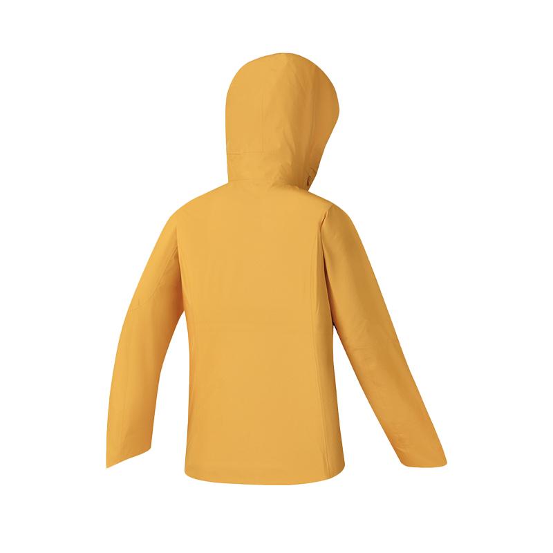 Fila Explorer Fashion Hooded Zipper Design Small Logo Three-In-One Jacket Women Jackets Orange Yellow A11W517706F-YE