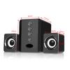 D-202 USB Wired Combination Speakers Computer Speakers Bass Stereo Music Player Subwoofer Sound Box