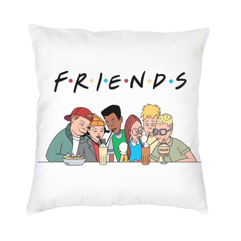 Luxury Friends Classic Tv Show Throw Pillow Case Home Decorative Custom Square Cushion Cover 45X45 Pillowcover For Sofa