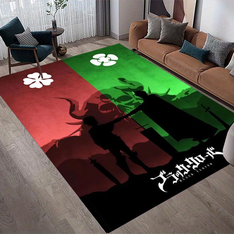 Yuno&Asta Home Sofa Decoration for Living Room & Bedroom, Non‑Slip Play Flannel Floor Mat for Game Room