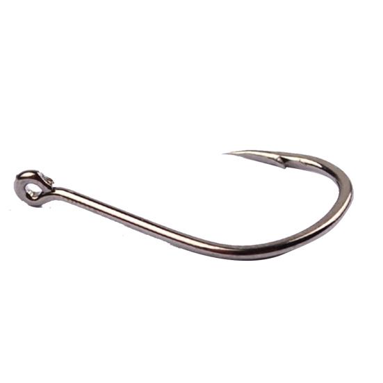 200Pcs Strong Carbon Steel Sharp Single Fish Fishing Hooks Bait Tackle Tool
