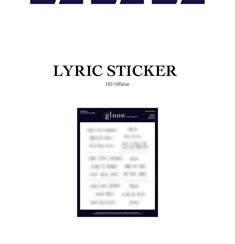 DAY6 (EVEN OF DAY)  [THE BOOK OF US : GLUON - NOTHING CAN TEAR US APART] 1st MINI ALBUM